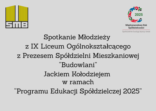 Program Edukacji Spółdzielczej 2025