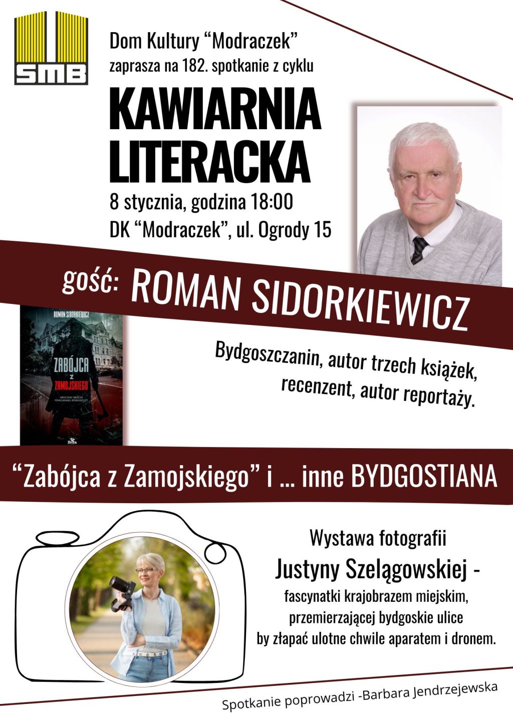 Kawiarnia Literacka -  Roman Sidorkiewicz 