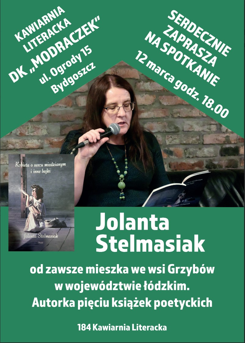 Kawiarnia Literacka -  Jolanta Stelmasiak
